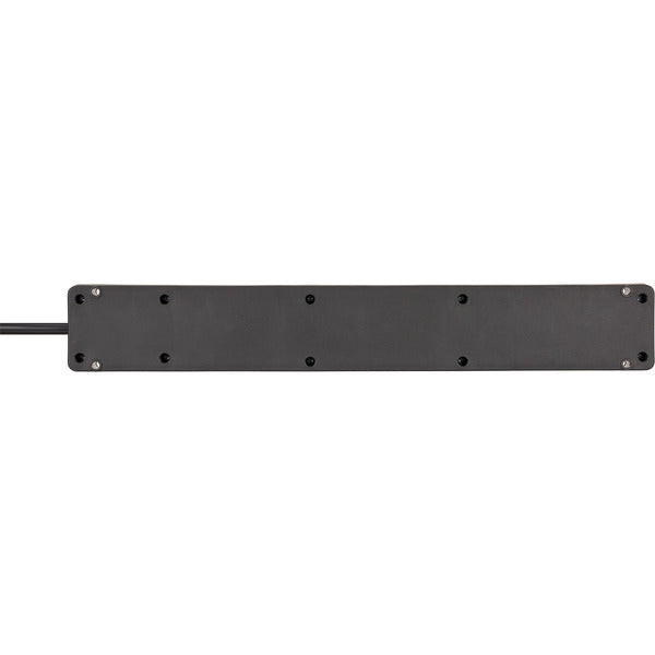 Brennenstuhl Bremounta Steckdosenleiste 5-fach, 2x USB-C (schwarz, 3 Meter Kabel, 2x USB, mit Sicherheitsschalter)