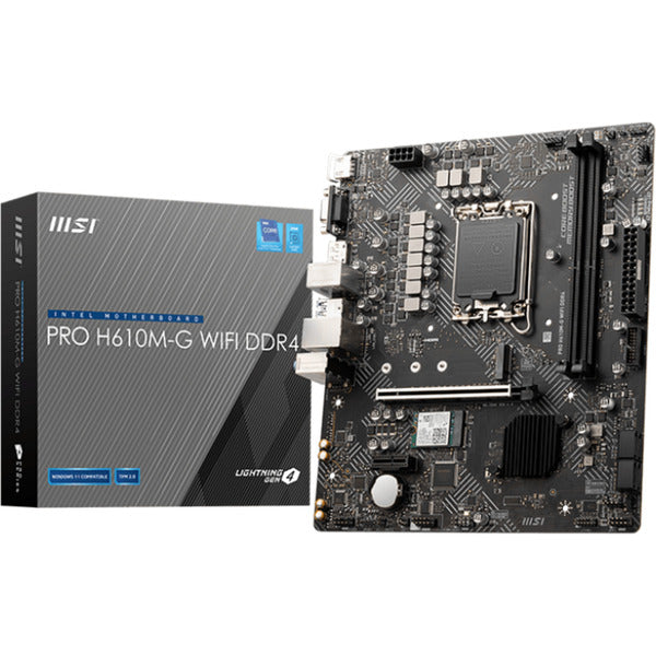 MSI PRO H610M-G WIFI DDR4 Μητρική Κάρτα