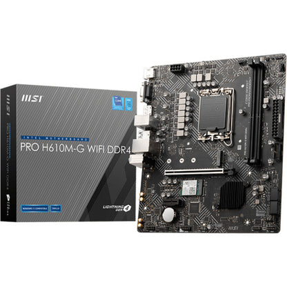 MSI PRO H610M-G WIFI DDR4 Μητρική Κάρτα