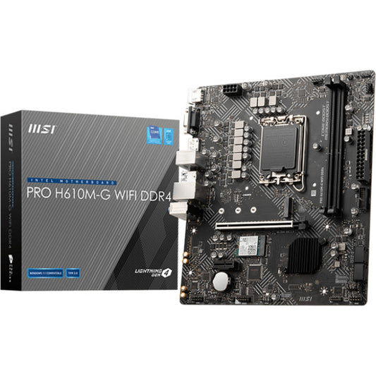 MSI PRO H610M-G WIFI DDR4 Μητρική Κάρτα