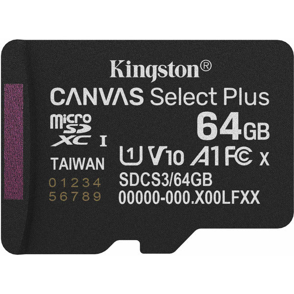 Kingston Canvas Select Plus 64 GB MicroSDXC
