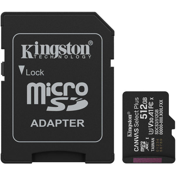 Kingston Canvas Select Plus 512 GB MicroSDXC