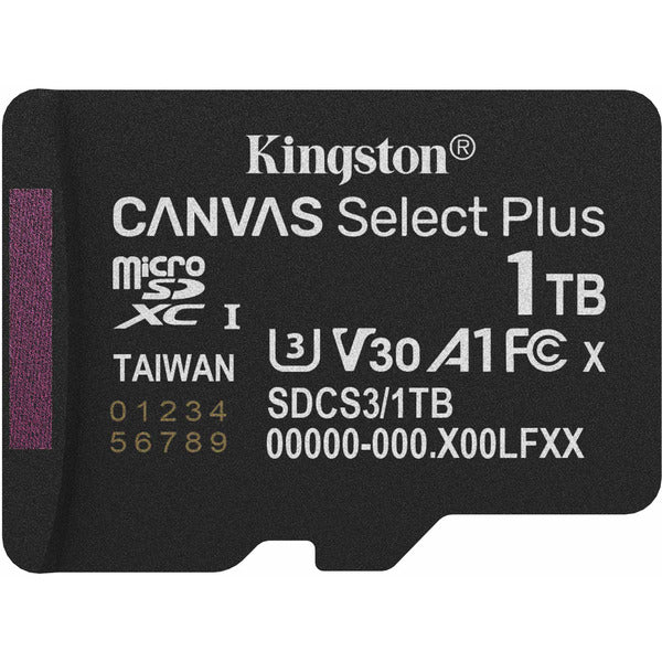 Kingston Canvas Select Plus 1 TB MicroSDXC