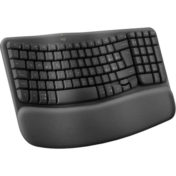 Logitech Wave Keys (graphit, DE-Layout, Logi Bolt, Bluetooth, für Windows/macOS/ChromeOS/Android/Linux)