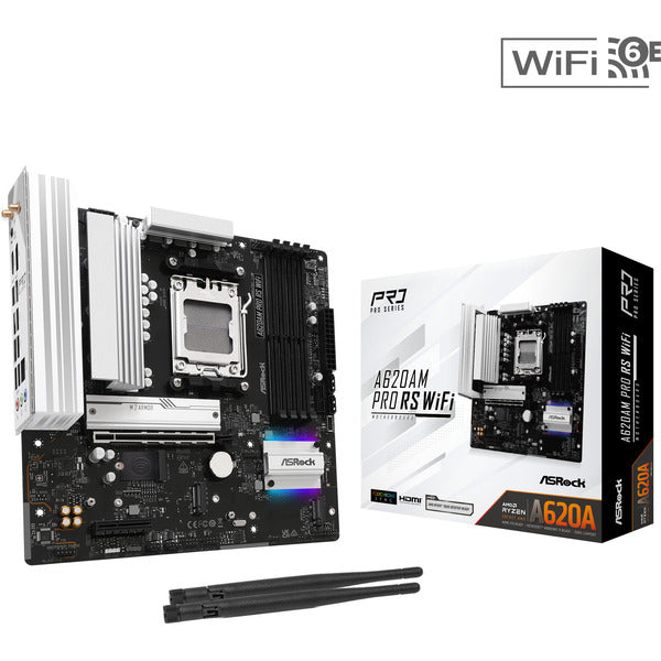 ASRock A620AM PRO RS WiFi Motherboard