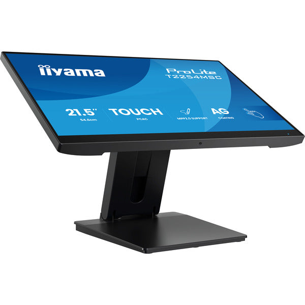 Iiyama ProLite T2254MSC-B2AG (54.6 cm (21.5 Zoll), schwarz (matt), FullHD, IPS, Touchscreen, USB-Hub, 100Hz Panel)