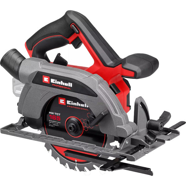 Einhell Professional TP-CS 18/165 Li BL Cordless Circular Saw - Solo, 18 Volt (Red/Black, without Battery and Charger)