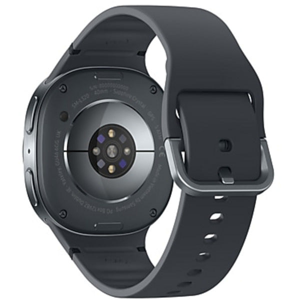 Samsung Galaxy Watch8 (dunkelgrau, 40 mm, Sport Band M/L)