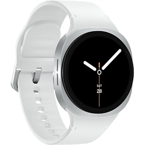Samsung Galaxy Watch8 (silber, 40 mm, Sport Band S/M)