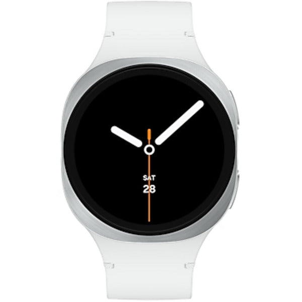 Samsung Galaxy Watch8 (silber, 40 mm, Sport Band S/M)