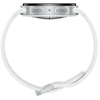 Samsung Galaxy Watch8 (silber, 40 mm, Sport Band S/M)