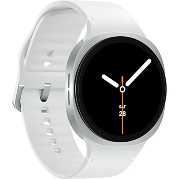 Samsung Galaxy Watch8 (Silver, 44mm, Sport Band M/L)