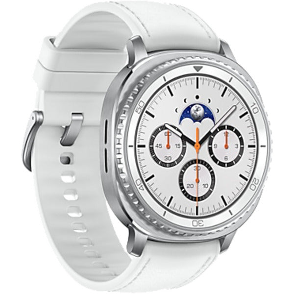 Samsung Galaxy Watch8 Classic (White, 46mm, LTE, Hybrid Band)
