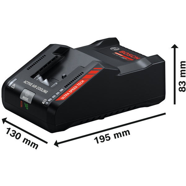 Bosch Powertools EXPERT Schnell-Ladegerät EXAL18V-160 (schwarz, AMPShare Alliance)