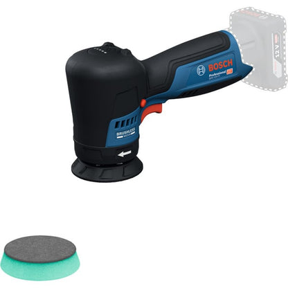 Bosch Powertools Akku-Poliermaschine GPO 12V-77 Professional solo, 12Volt (blau/schwarz, ohne Akku und Ladegerät)