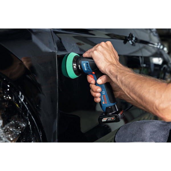 Bosch Powertools Akku-Poliermaschine GPO 12V-77 Professional solo, 12Volt (blau/schwarz, ohne Akku und Ladegerät)