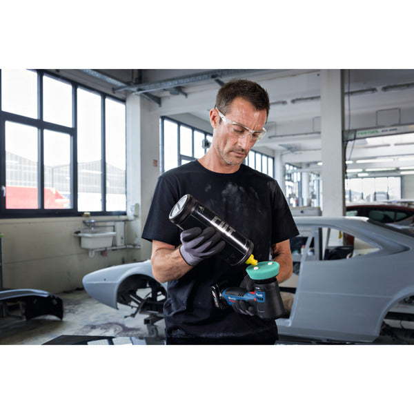 Bosch Powertools Akku-Poliermaschine GPO 12V-77 Professional solo, 12Volt (blau/schwarz, ohne Akku und Ladegerät)
