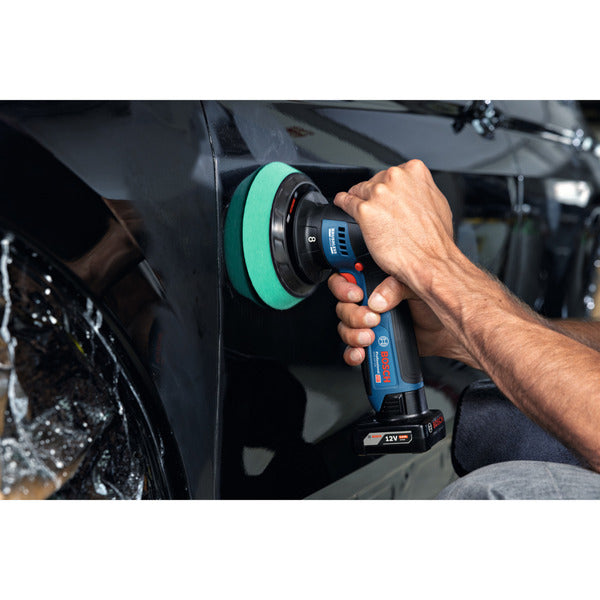 Bosch Powertools Akku-Poliermaschine GPX 12V-125 Professional solo, 12Volt (blau/schwarz, ohne Akku und Ladegerät)