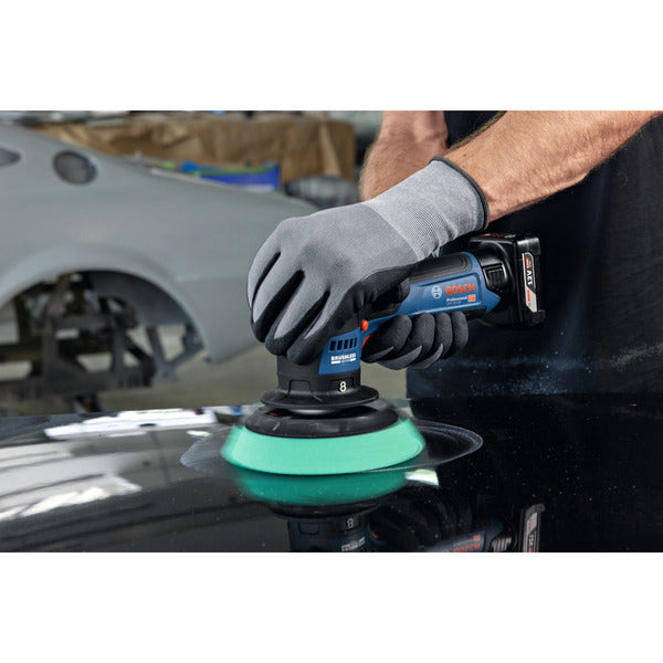 Bosch Powertools Akku-Poliermaschine GPX 12V-125 Professional solo, 12Volt (blau/schwarz, ohne Akku und Ladegerät)