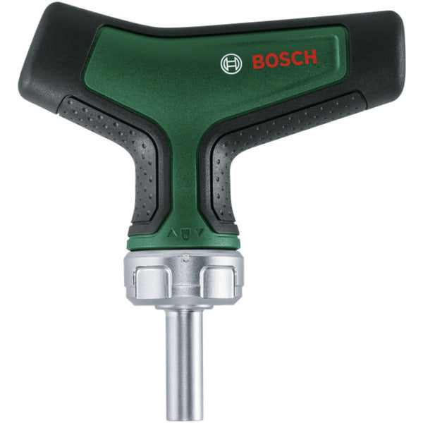Bosch Powertools Bit-Ratschenschraubendreher T-Griff mit Bit-Satz, 22-teilig (grün/schwarz, Drehmoment bis 46 Nm)