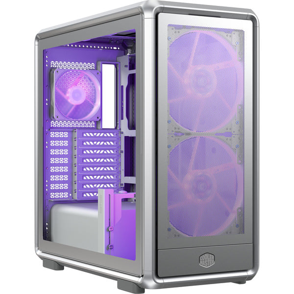 Cooler Master Masterframe 600 Mesh ARGB (ασημί, Θρυλικός Γυαλί)