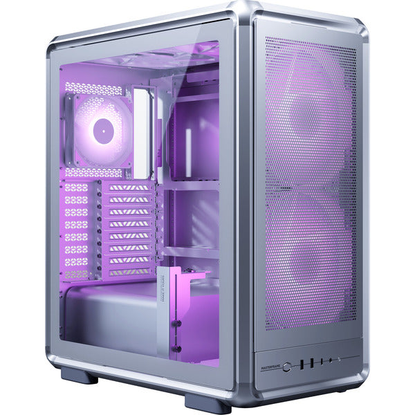 Cooler Master Masterframe 500 Mesh ARGB (ασημί, Γυαλί Tempered)