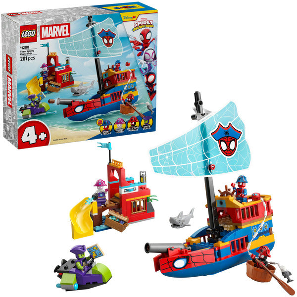 LEGO 11208 Marvel Spidey and His Super Friends Pirate Ship from Spidey's Team