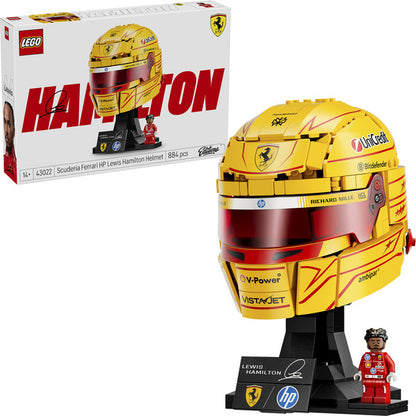 LEGO 43022 Scuderia Ferrari HP Lewis Hamilton Helmet Set
