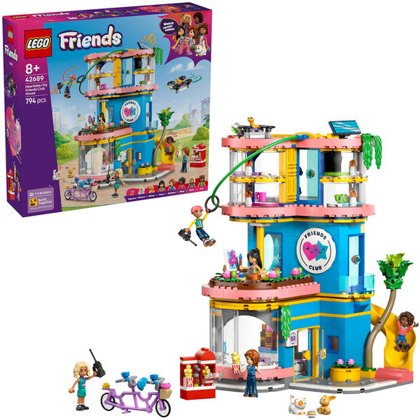 LEGO Friends Heartlake City Friends Club House για 8+ Ετών 794τμχ