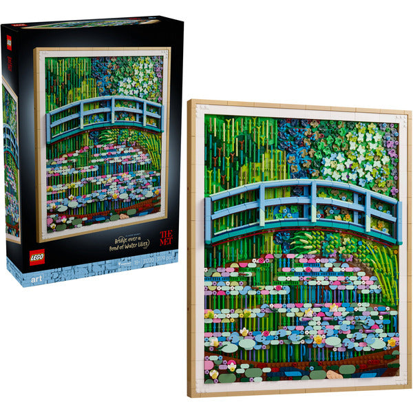 LEGO 31220 Art Claude Monet - Bridge over a Water Lily Pond