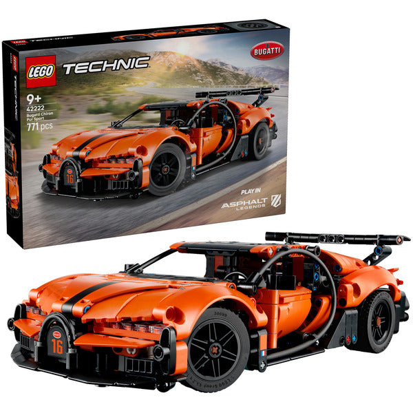 LEGO 42222 Technic Bugatti Chiron Pur Sport Υπερ-αυτοκίνητο