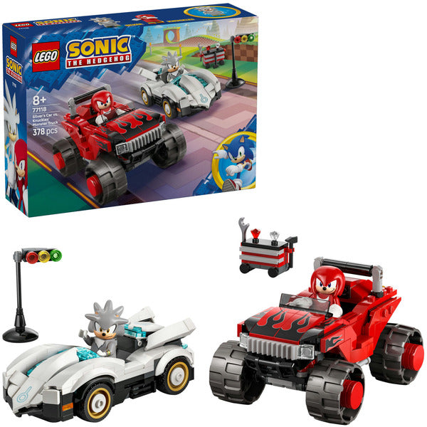 LEGO 77118 Sonic the Hedgehog Silvers Auto vs. Knuckles' Monstertruck