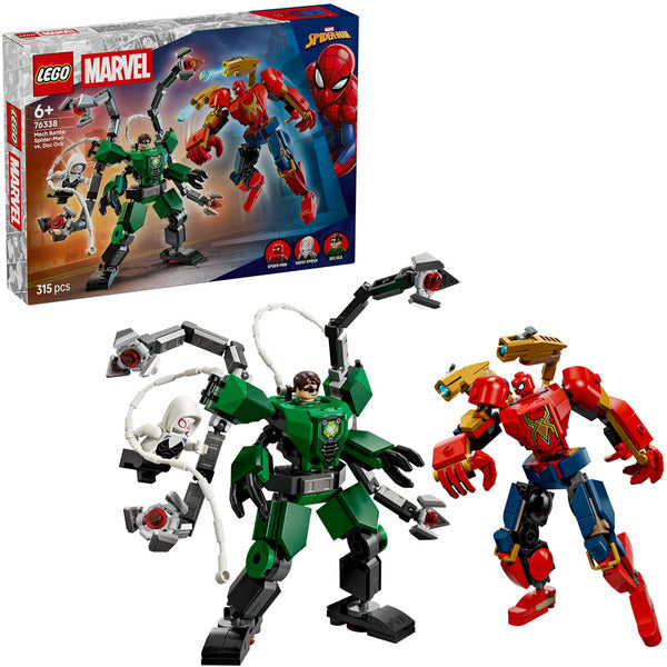LEGO 76338 Marvel Super Heroes Mech-Duell: Spider-Man vs. Doc Ock