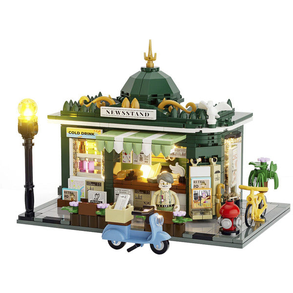 Lumibricks Zeitungsstand