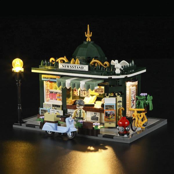 Lumibricks Zeitungsstand