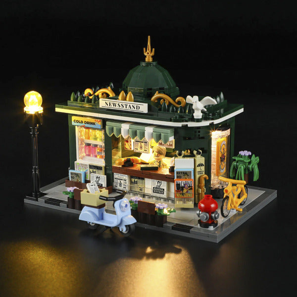Lumibricks Zeitungsstand
