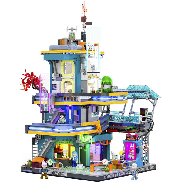 Lumibricks Cyberpunk Neoncity - Apartment
