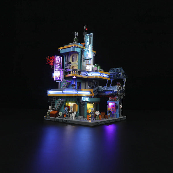 Lumibricks Cyberpunk Neoncity - Apartment