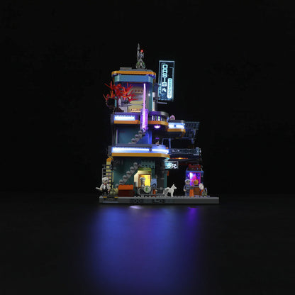 Lumibricks Cyberpunk Neoncity - Apartment