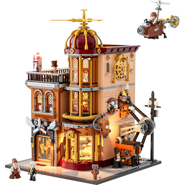 Lumibricks Steampunk Flight Club