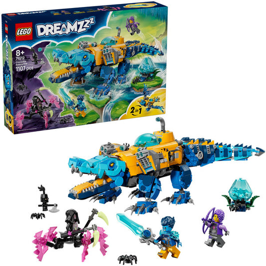 LEGO 71512 DREAMZzz Κροκοδείλος-Υποβρύχιο