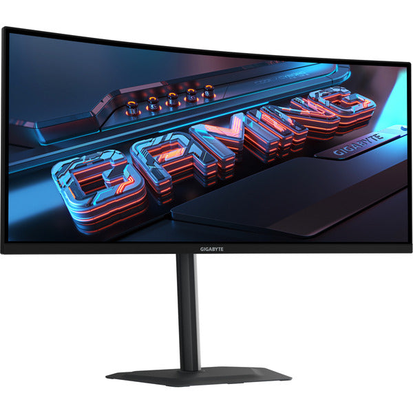 GigaByte GS34WQCA (86.4 cm (34 Zoll), schwarz, WQHD, VA, Curved, FreeSync-Premium, Adaptive-Sync, 120Hz Panel)