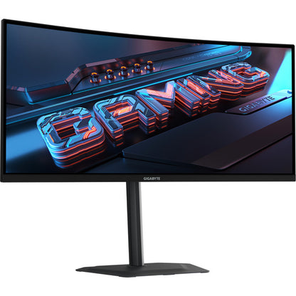 GigaByte GS34WQCA (86.4 cm (34 Zoll), schwarz, WQHD, VA, Curved, FreeSync-Premium, Adaptive-Sync, 120Hz Panel)