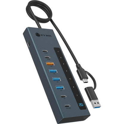 Icy Box IB-HUB1743-CPD (anthrazit)