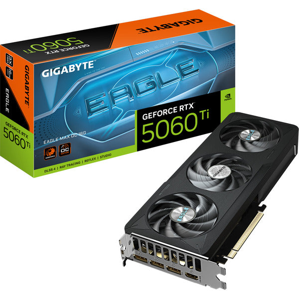GigaByte GeForce RTX 5060 Ti EAGLE MAX OC 16G (DLSS 5, 3x DisplayPort, 1x HDMI 2.1)