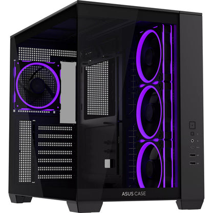 Asus A32 PLUS ARGB (μαύρο, με 2 γυάλινα τζάμια ενισχυμένο)