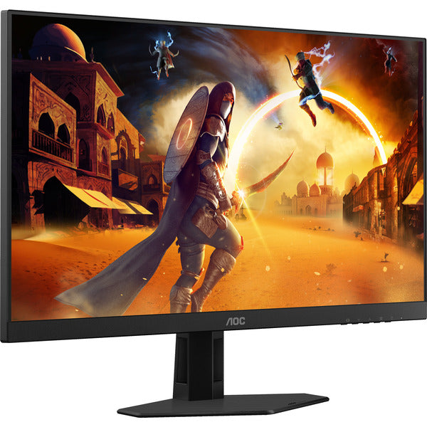 AOC 27G4HRE 27-inch (68.6 cm) Matte Black/Red Gaming Monitor, Full HD, Fast IPS, HDR10, HDMI, DisplayPort, 200Hz Refresh Rate