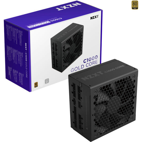 NZXT C1000 GOLD CORE - Τροφοδοτικό 1000 Watt με Δυνατότητες Διαχείρισης Καλωδίων