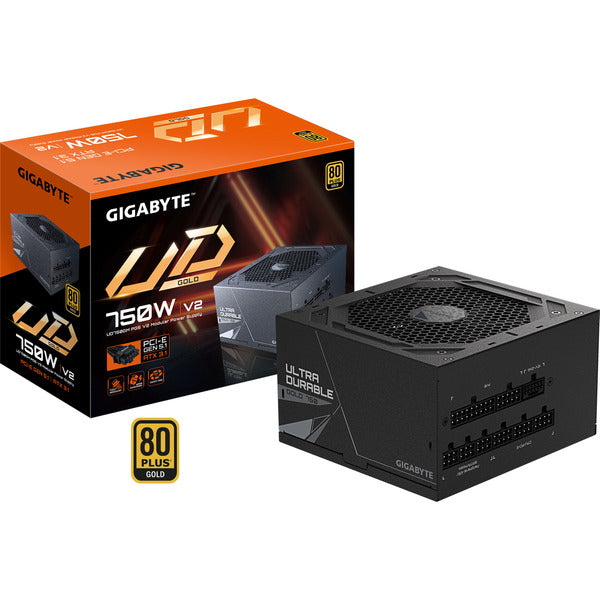 GigaByte GP-UD750GM PG5 V2 750W - Μαύρη Τροφοδοσία με Υψηλή Ικανότητα