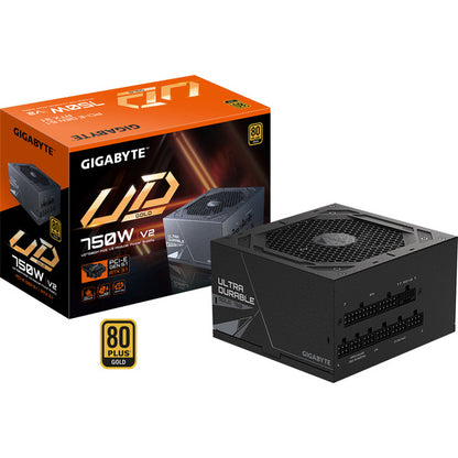 GigaByte GP-UD750GM PG5 V2 750W - Μαύρη Τροφοδοσία με Υψηλή Ικανότητα